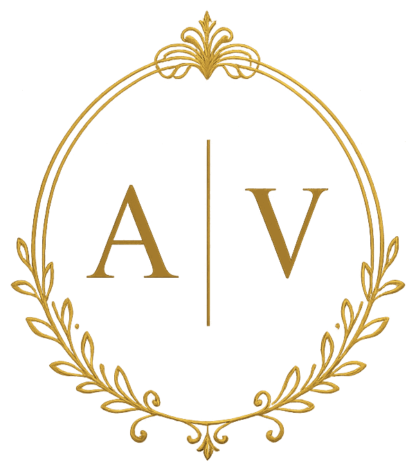 Adriana and Victor monogram